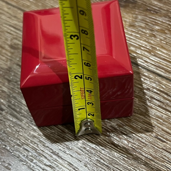 James Allen Red Jewelry Box - Picture 8 of 9